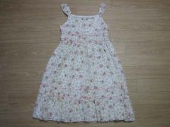 美品⭐︎ボントン フリル ノースリーブ ワンピース 6y - メルカリ