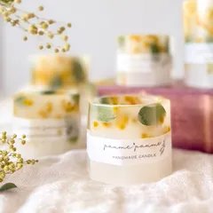 ミニキャンドルホルダー＊ミモザ