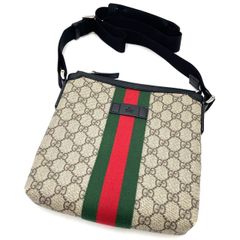 【K704】GUCCI （グッチ）/GGスプリーム/シェリー/ショルダーバッグ/471454