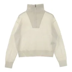 サイズ：S RLX ラルフローレン  カシミヤ ハーフジップ長袖ニットセーター  ホワイト系 [240101541407] ゴルフウェア レディース ストスト