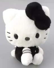 【中古】ぬいぐるみ ハローキティ(モノクロ) ぬいぐるみ 「ハローキティ」 アニバーサリーショップ限定
