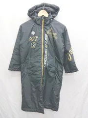 ◇ ◎ asics アシックス キッズ 子供服 長袖 ベンチコート サイズ130 ブラック P  【1407260037996】