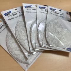 【レディース】【レース柄】［日本製/5枚セット］速乾・毎日洗えてすぐ乾く！黄砂・花粉・ウイルスをよせつけない！通気性が良くムレにくい「超撥水布マスク」