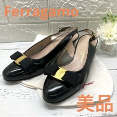 美品】Salvatore Ferragamo サンダル 24cm コルクソール - メルカリ