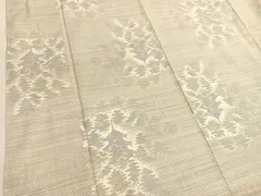 平和屋着物●本場大島紬　9マルキ　樹林風景文　正絹　逸品　BAAT6693hv