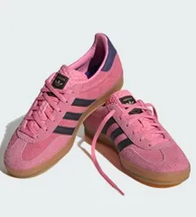 百々千晴着用 adidas gazelle indoor ガゼル pink - 靴