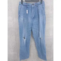 ◇ caph カーフ ダメージ加工 デニム パンツ ジーンズ F インディゴ レディース  【中古】 【1002798406278】のサムネイル