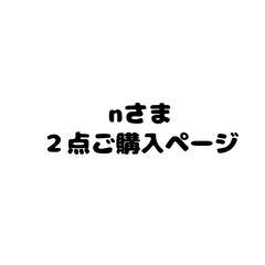 nさま　２点ご購入ページ