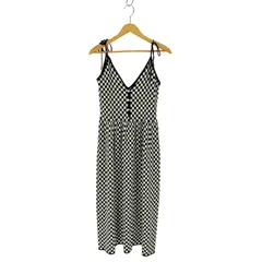 ブラックバイマウジー BLACK by moussy block check knit dress レディース FREE のサムネイル