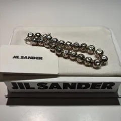 JIL SANDER （ジルサンダー）シルバービーズブレスレット Jil Sander(ジルサンダー) ブレスレット(メンズ) - 海外通販のBUYMA