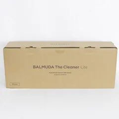 【新品】BALMUDA The Cleaner Lite C02A-WH ホワイト ホバー式 掃除機 コードレススティッククリーナー バルミューダ ザ クリーナー ライト 本体のサムネイル