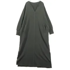 JOURNAL STANDARD ジャーナルスタンダード 長袖 ロングワンピース F グレー レディース 古着