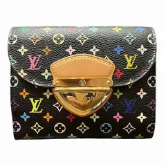 ルイヴィトン　Louis Vuitton　モノグラムマルチカラー　ポルトフォイユジョイ　M60283　3つ折り財布　レディース