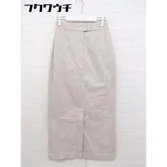 ◇ ◎ PAGEBOY ページボーイ サスペンダー付き マキシ ナロー スカート サイズM ベージュ系 レディース 【中古】 【1104190005544】のサムネイル