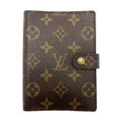 ☆☆LOUIS VUITTON ルイヴィトン モノグラム アジェンダPM R20005 ブラウン 手帳カバー ユニセックス ゴールド金具