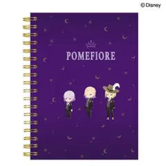 (まとめ）#カミオジャパン リングノート ツイステＡ６Ｗリングノート/ポムフィオーレ A６  716031 【×18セット】