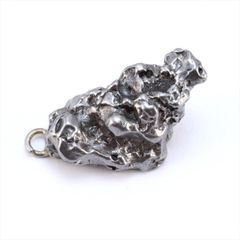 カンポデルシエロ 隕石 14.9g 鉄隕石 原石 ネックレス ペンダント トップ アクセサリー P2584