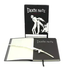 【人気商品】Note デスノート 筆付き コスプレノートブック Death 大判 コスプレアクセサリー コスチューム用小物 道具 手帳 文スト Iwamatu 文具 A5 学生 高校生 筆記 日常用