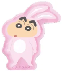 【中古】シール・ステッカー 野原しんのすけ(ウサギ) 「クレヨンしんちゃん シークレットアクリルステッカー 変身しんちゃん」