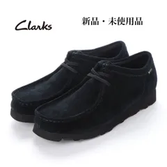 Clarks クラークス wallabee GTX ワラビー ゴアテックス ブラックスエード メンズ モカシン