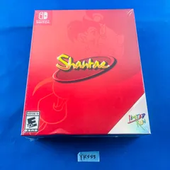 ◇YK555【新品未開封】限定仕様 ニンテンドー スイッチ シャンティー Nintendo Switch ソフト Shantae Limited Run Way Forward 北米版（ESRB）アニメーション：Trigger