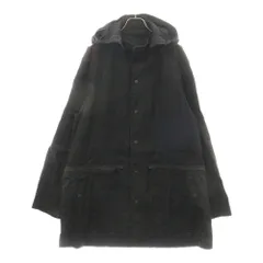 Y-3 (ワイスリー) SHIRTING PUNCH COACH JACKET パンチング切替 フーデッドジャケット ロゴ刺繍コート ブラック DY7338のサムネイル