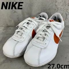 NIKE CORTEZ ナイキ コルテッツ スニーカー レザー ホワイト 27 ★ ■■