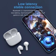 ⭐️数量限定⭐️最新 新品未使用 ワイヤレスイヤホン 白 Bluetooth 5.3 TWS 専用箱 Bluetooth接続 Apple iPhone x xs iPhone11 12 13 14対応