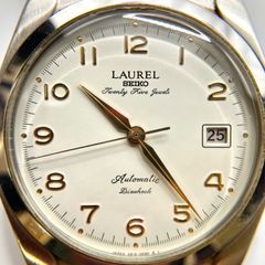 【お宝】SEIKO　セイコー ローレル 4S15-0020 自動巻き アイボリー