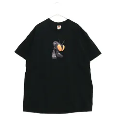 SUPREME (シュプリーム) 21AW ×JUNYA WATANABE COMME des GARCONS MAN Bug Tee ジュンヤワタナベコムデギャルソン バグプリント半袖Tシャツ ブラックのサムネイル