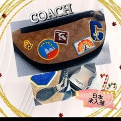 ✳️ Sale 匿名配送 新品 ✳️ COACH コーチ ウエストポーチ