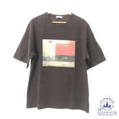 【訳アリ】 a.v.v アーヴェヴェ トップス Tシャツ カジュアル プリント 半袖 大きめサイズ レディース ブラウン XL 901-10952 送料無料 古着