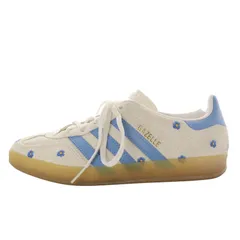 アディダスオリジナルス adidas originals Gazelle Indoor Cloud White/Light ガゼル インドア クラウドホワイト/ライトブルー/ガム スニーカー US6.5 23.5cm IF4491 /YO12 ■SH