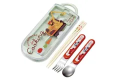 スケ【送料無料】【日本製】【トミカとトム】抗菌スライド式トリオセット【くま】【くるま】【のりもの】【動物】【アニマル】【おはし】【スプーン】【フォーク】【食器】【食事】【遠足】【アウトドア】【子供】【キッズ】【雑貨】【グッズ】【かわいい】