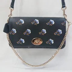 COACH コーチ ショルダーバッグ COACH コーチ ショルダーバッグ 花柄 2WAY チェーン F35909
