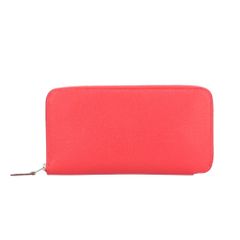 エルメス アザップロングシルクイン 長財布 ヴォーエプソン レディース  HERMES  中古 エルメス
