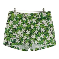サイズ：0 PEARLY GATES パーリーゲイツ 055-6232612 ショートパンツ 花柄 グリーン系 [240101246450]# ゴルフウェア レディース ストスト
