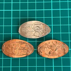 ディズニー　東京ディズニーランド　スティッチ 海賊　スーベニアメダル 2005 アロハ　3枚　まとめセット！