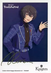 【中古】キャラカード 朔間凛月 ブロマイド 「SCRAP×あんさんぶるスターズ!! 繋がろう! Trinity Festival」 グッズ購入特典