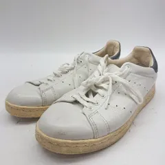 ◇ アディダス アディダススタンスミス シンプル ローカットスニーカー サイズ24 オフホワイト レディース E  【1401220004998】