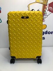 [在庫処分セール]CAT　キャタピラー　Mサイズ　イエロー　スーツケース　キャリーケース　CATERPILLAR