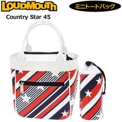 ラウドマウス ミニトートバッグ ミニトートバッグ 保冷・保温ペットボトルホルダー付 Country Star 45 カントリースター45 LM-RP0009/771996(301) 新品【Loudmouth正規販売店】
