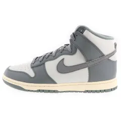 NIKE (ナイキ) DUNK HI RETRO SE VNTG DM0582-001 ダンク ハイカットスニーカー グレー/ホワイト US9.5/27.5cm