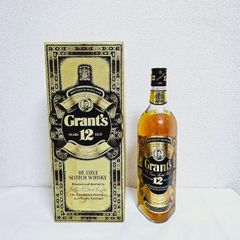 グランツ 12年 スコッチウイスキー 750ml 旧ボトル 未開栓 箱付き 古酒