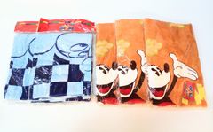 DISNEY/ディズニー　ミッキー　大判タオルケット【中古品】