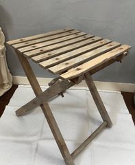 フランス ヴィンテージ1950sフォールディングチェア 椅子 スツール