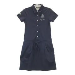 サイズ：S KAPPA GOLF カッパゴルフ  半袖ワンピース  ネイビー系 [240001585415] ゴルフウェア レディース ストスト