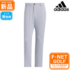 新品 【カレッジネイビー】春 夏 モデル adidas アディダス ゴルフウェア IKK86 4wayストレッチ シアサッカー アンクル パンツ [吸汗速乾 ＊すっきり感のあるスリムテーパード] （メンズ）