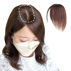 【最終値下げ！】私元気ウィッグ　ヘアピース　部分ウィッグ 楽天市場】全国カット/返品無料 中小面積 7×10cm 部分ウィッグ