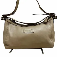 kate spade ケイトスペード ハンドバッグ ベージュ レザー 2WAYバッグ レディース 【中古】 22510R33